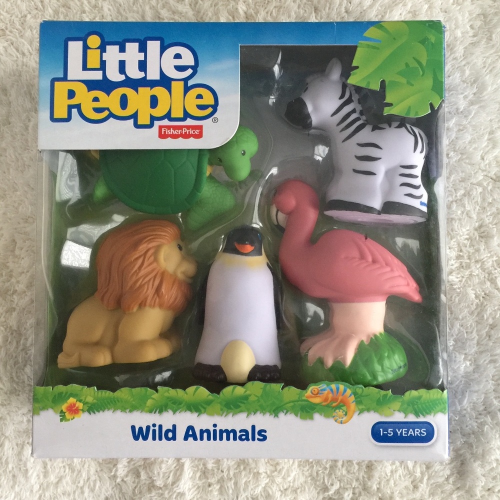 Fisher Price Little People Wild Animals Figures